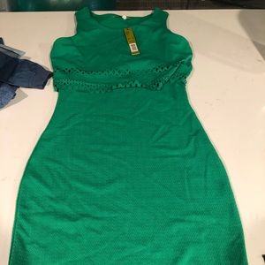 Gianni Bini green dress